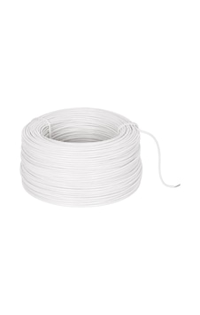Artar H03v-k 0.22 Mm Bakır Çok Damarlı Devre Montaj Kablosu Beyaz Zil Teli 0.22 Mm² 100 Metre Artar H03v-k 0.22 Mm Bakır Çok Damarlı Devre Montaj Kablosu Beyaz Zil Teli 0.22 Mm² 100 Metre