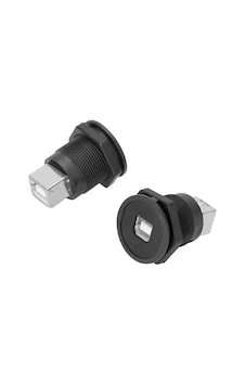 Usb-04c-bk 22 Mm Pano Tip Usb-b Dişi Soket Usb-04c-bk 22 Mm Pano Tip Usb-b Dişi Soket