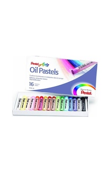 Pentel Yağlı Pastel Boya Seti 16'Lı