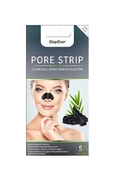 Stopever Charcoal Pore Strip Kömürlü Siyah Nokta Plasteri 2 X 6 Adet Stopever Charcoal Pore Strip Kömürlü Siyah Nokta Plasteri 2 X 6 Adet