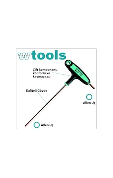Weber Tools T Saplı Allen Tornavida 732 x 150 MM Weber Tools T Saplı Allen Tornavida 732 x 150 MM