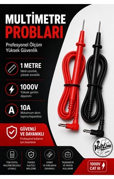 Multimetre Probları 1000v 10a