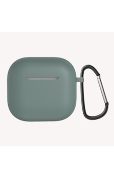Apple Uyumlu AirPods 4 Zore Standart Silikon Kılıf-koyu Yeşil Apple Uyumlu AirPods 4 Zore Standart Silikon Kılıf-koyu Yeşil