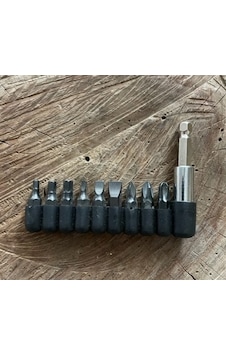 Sfd Yıldız Uç Seti Düz Alyan Uç Seti Yıldız Bits Uzatma Uç Seti 10pcs