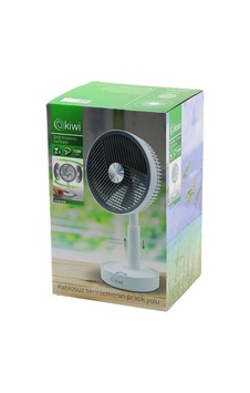 Kiwi Kfan-7618 Usb Şarjlı 5 İnç - 13.4cm Masa Üstü Vantilatör 3 Kademe Hız 5 Pls.kanat Ayarlı Yükseklik:20-28 Kiwi Kfan-7618 Usb Şarjlı 5 İnç - 13.4cm Masa Üstü Vantilatör 3 Kademe Hız 5 Pls.kanat Ayarlı Yükseklik:20-28