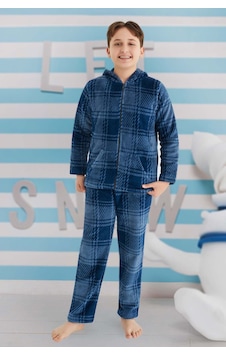 Aydoğan Erkek Çocuk Polar Pijama Takımı 240524 Mavi Mavi Aydoğan Erkek Çocuk Polar Pijama Takımı 240524 Mavi Mavi