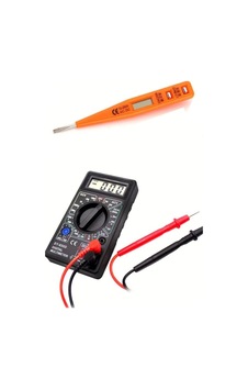Dijital Voltaj Test Kontrol Kalemi Cihazı + 830d Multimetre Direnç Amper Akım Ölçüm Aleti Dijital Voltaj Test Kontrol Kalemi Cihazı + 830d Multimetre Direnç Amper Akım Ölçüm Aleti