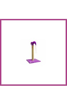 Gees Global İnce Kedi Tırmalama Tahtası 50 Cm Mor Gbzs