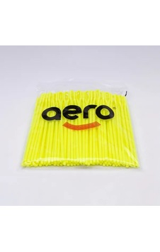 Aero Çuvaldız Plastik Geniş Delik Kısa 17 Cm 100 Adet Sarı Aero Çuvaldız Plastik Geniş Delik Kısa 17 Cm 100 Adet Sarı