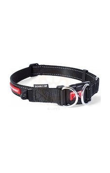 EZYDOG Double Up Çift Halkalı Boyun Tasması M Siyah EZYDOG Double Up Çift Halkalı Boyun Tasması M Siyah