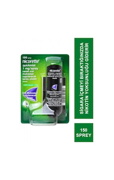 Nicorette Quıckmıst 1mg Naneli Ağız Spreyi Nicorette Quıckmıst 1mg Naneli Ağız Spreyi