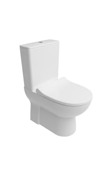 Kale Optimum Kanalsız Duvara Sıfır Klozet + Yavaş Kapanan Klozet Kapağı + Rezervuar + 3/6 İç Takım Beyaz