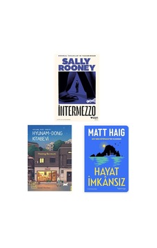 Sally Rooney Intermezzo + Hyunam - Dong Kıtapevı + Hayat Imkansız 3 Set Sally Rooney Intermezzo + Hyunam - Dong Kıtapevı + Hayat Imkansız 3 Set