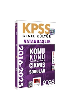 Yargı 2026 Kpss Genel Kültür Vatandaşlık 2016-2026 Konu Konu Tamamı Çözümlü Çıkmış Sorular Yargı 2026 Kpss Genel Kültür Vatandaşlık 2016-2026 Konu Konu Tamamı Çözümlü Çıkmış Sorular