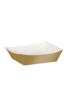 Kraft Kayık Tabak 7x10,5x4 Cm - 50 Adet Kraft Kayık Tabak 7x10,5x4 Cm - 50 Adet