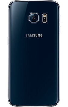 Samsung Uyumlu Galaxy S6 Edge Arka Batarya Kapağı-Siyah Samsung Uyumlu Galaxy S6 Edge Arka Batarya Kapağı-Siyah