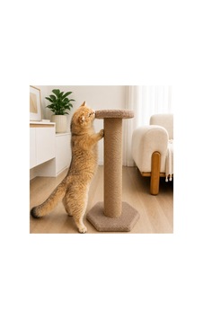 60 Cm Dev Kedi Tırmalama Direği Kahverengi 60 Cm Dev Kedi Tırmalama Direği Kahverengi