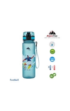 Alpintec Futbol Desenli Mavi Tritan Çocuk Su Matara 500 Ml Diğer Alpintec Futbol Desenli Mavi Tritan Çocuk Su Matara 500 Ml Diğer