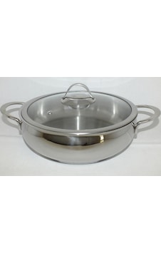 Gülsan Küre İnox 24 CM Basık Tencere Gülsan Küre İnox 24 CM Basık Tencere