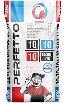 Perfetto 10-10-10+10so3 Taban Gübresi 25 Kg Perfetto 10-10-10+10so3 Taban Gübresi 25 Kg
