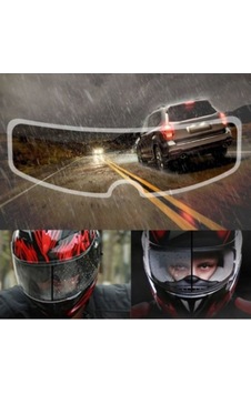 Kask Vizörü İçin Yağmur Buğu Engelleyici Film Kask Vizörü İçin Yağmur Buğu Engelleyici Film