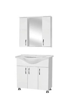 90 Cm Mdf Banyo Dolabı Mdf Antrasit 90 Cm Mdf Banyo Dolabı Mdf Antrasit