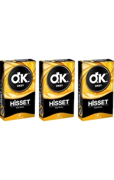 Okey Hisset Prezervatif 10'lu x 3 Okey Hisset Prezervatif 10'lu x 3