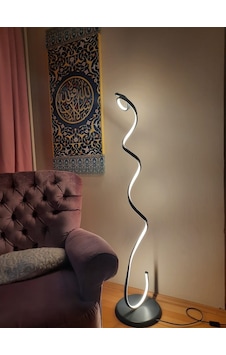 Snake 3 Renk Işık 120 CM Lambader Antrasit Snake 3 Renk Işık 120 CM Lambader Antrasit