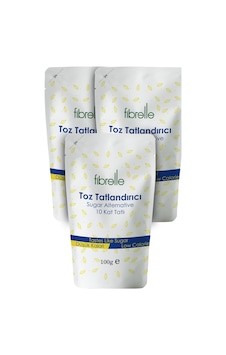 Fibrelle Ultra Plus Tatlandırıcı 100 G ( Sukralozlu ) 3 Paket Fibrelle Ultra Plus Tatlandırıcı 100 G ( Sukralozlu ) 3 Paket