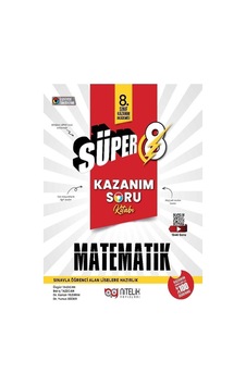 Nitelik 8.sınıf Süper Kazanım Matematik Soru Kitabı Nitelik 8.sınıf Süper Kazanım Matematik Soru Kitabı