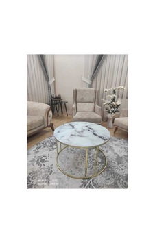 Lioon Art Gold Metal Ayaklı Mermer Desen Orta Sehpa C Gold Lioon Art Gold Metal Ayaklı Mermer Desen Orta Sehpa C Gold