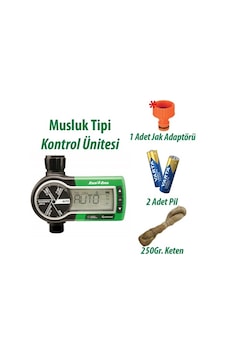 Rain Bird 1zehtmr Musluk Tipi Kontrol Ünitesi 1 İstasyonlu, Teflon, Pil Ve Adaptör Seti Rain Bird 1zehtmr Musluk Tipi Kontrol Ünitesi 1 İstasyonlu, Teflon, Pil Ve Adaptör Seti