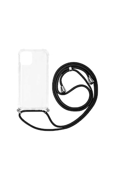 Apple Uyumlu iPhone 13 Kılıf Şeffaf Köşe Korumalı İpli Boyun Askılı Kapak X-rop Apple Uyumlu iPhone 13 Kılıf Şeffaf Köşe Korumalı İpli Boyun Askılı Kapak X-rop