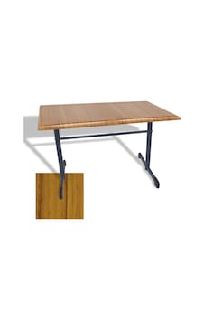 Halley Mutfak Masası 70x120 Esb Werzalit, Wermodin Ve Allzalit Tabla - Real Teak Çok Renkli