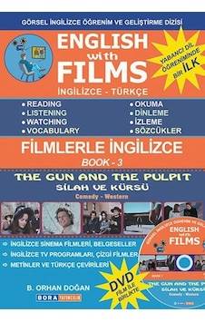 English With Films 3/Filmlerle İngilizce-3+DVD eki - Bekir Orhan Doğan - Bora Yayıncılık English With Films 3/Filmlerle İngilizce-3+DVD eki - Bekir Orhan Doğan - Bora Yayıncılık