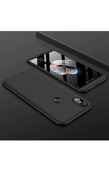 Xiaomi Redmi Note 6 Pro Kılıf Zore Ays Kapak Siyah Xiaomi Redmi Note 6 Pro Kılıf Zore Ays Kapak Siyah