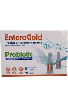 Enterogold Yetişkin Probiotic 4 Milyar 10 Flakon 8699956001210