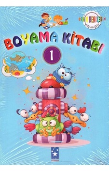 Boyama İnce Benim Renklerim 10 Lu