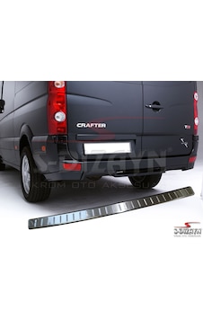 S-dizayn Vw Crafter Krom Arka Tampon Eşiği 2011-2017 A+ Kalite