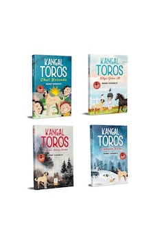 Kangal Toros Serisi 8 - 14 Yaş 2.Sınıf Okuma Seti - 4 Kitap Takım - Mehmet Karabulut - Mercan Çocuk Kangal Toros Serisi 8 - 14 Yaş 2.Sınıf Okuma Seti - 4 Kitap Takım - Mehmet Karabulut - Mercan Çocuk