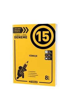 Hız 8. Sınıf Türkçe Deneme 15 Li Sku: Zeusstk6fcee78dfb