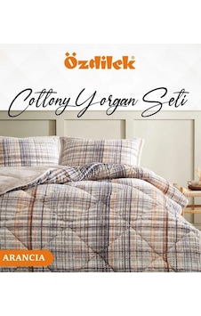 Özdilek Cottony Yorgan Seti Çift Kişilik 220x240 -arancia Özdilek Cottony Yorgan Seti Çift Kişilik 220x240 -arancia