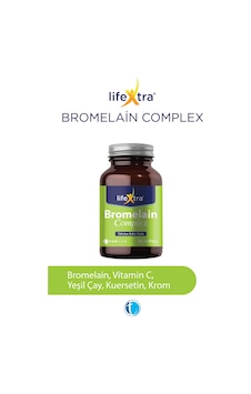 Bromelain Complex 30 Kapsül 8680133002540 Bromelain Complex 30 Kapsül 8680133002540
