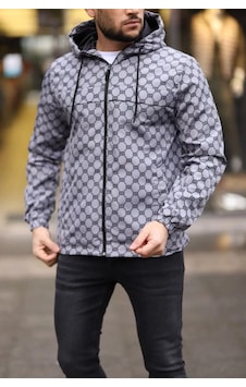 Tarzyeri Unisex Kapüşonlu İçi Astarlı Yağmurluk - Füme 001 Tarzyeri Unisex Kapüşonlu İçi Astarlı Yağmurluk - Füme 001