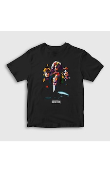 Presmono Unisex Çocuk Band V2 Led Zeppelin T-shirt Siyah Presmono Unisex Çocuk Band V2 Led Zeppelin T-shirt Siyah