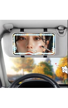 Led Işıklı Araç Makyaj Aynası Aydınlatmalı Oto Siperlik Ayna Oto Makyaj Aynası Led Işıklı Araç Makyaj Aynası Aydınlatmalı Oto Siperlik Ayna Oto Makyaj Aynası