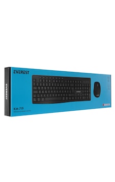 Everest Km-719 Siyah İkısi Bir Arada 2 In 1 Kablosuz Q Multımedıa Everest Km-719 Siyah İkısi Bir Arada 2 In 1 Kablosuz Q Multımedıa