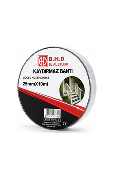 Gees Global Kaydırmaz Bant 25 Mm X 10 M Siyah Gbzs