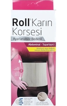 Roll Karın Korsesi Ayarlanabilir Bedenli Toparlayıcı