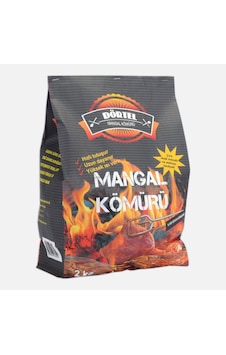 Dörtel 2 Kg Mangal Kömürü Dörtel 2 Kg Mangal Kömürü